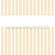 Vertikale beige-weiße Streifen mit zwei Wellenbrechern und einem weißen Mittelstreifen - perfektes Alexandra Renke Designpapier für Papierprojekte oder als zarte Stern-Bordüre.