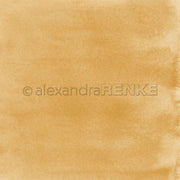 Hellgoldene Aquarell-Textur mit subtilen Farbverläufen und einem weichen, überblendeten Look - perfektes Alexandra Renke Designpapier für Grußkarten oder kreative Papierprojekte.
