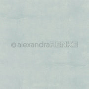 Hellblauer strukturierter Hintergrund mit dezenten farbigen Punkten und Alexandra Renke Wasserzeichen - ideal für Buchbinderei oder Papierprojekte. Mit dem Flair von Alexandra Renke's Designpapier Punktetanz Himmelblau.