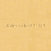 Hellbrauner Hintergrund mit einem dezenten Raster aus winzigen goldenen Punkten, mit dem Wasserzeichen von Alexandra Renke - perfekt für Papercraft-Projekte oder als elegantes Designerpapier aus der Kollektion Punktetanz Honiggelb.