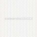 Weißer Hintergrund mit dünnen vertikalen grauen Linien und kleinen schwarzen Punkten - perfekt für Papierprojekte oder Buchbinderei. Inspiriert von Designpapier Sternenstreifen Grau von Alexandra Renke, bringt dieses klassische Muster subtile Eleganz in Ihre Kreationen.