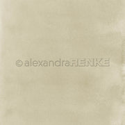 Beiger Hintergrund aus Designpapier im Aquarellstil mit dem alexandraRENKE-Logo.