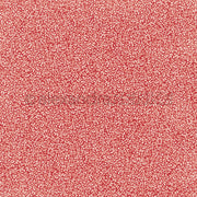 Rotes Designpapier mit einem kleinen, sich wiederholenden weißen Blattmuster.