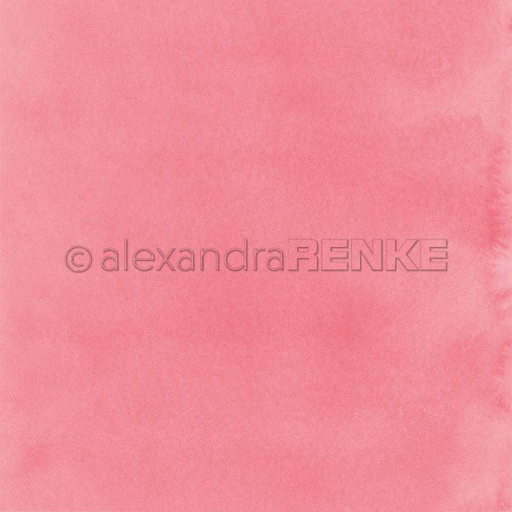 Ein weicher, strukturierter rosa Aquarellhintergrund mit subtilen Farbabstufungen - perfekt für Alexandra Renke Designpapier und Papierprojekte.