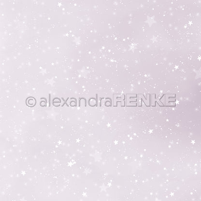 Design paper 'Watercolor starry sky bunny light'