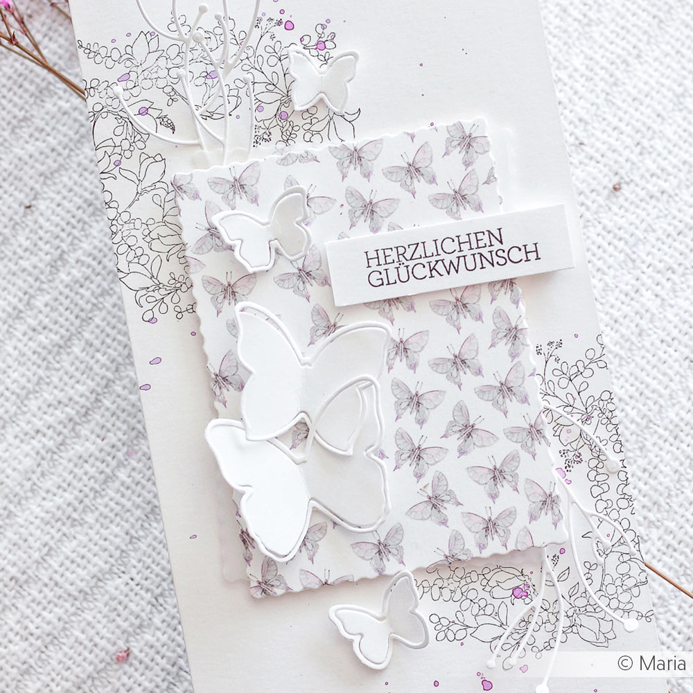 Design paper 'Small butterflies rapport'