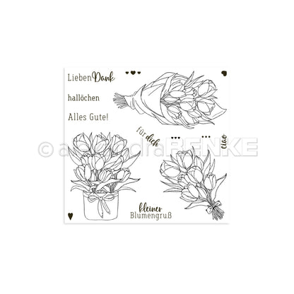 Clear Stamp 'Blumen für dich'