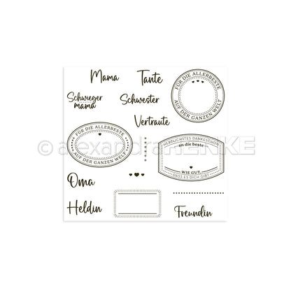 Clear Stamp 'Heldinnen'