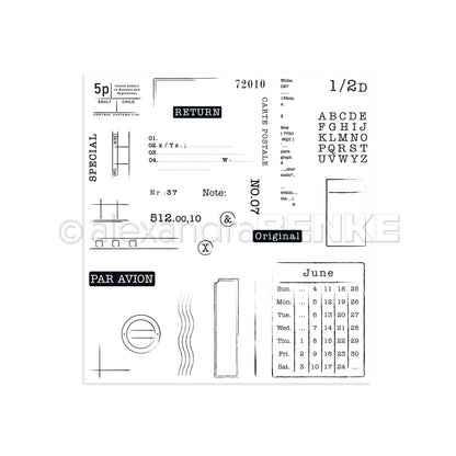 Clear Stamp 'Return'