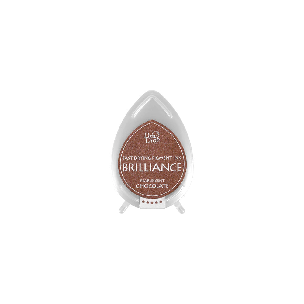 Dye inkpad Brilliance 'Pearlescent Chocolate'