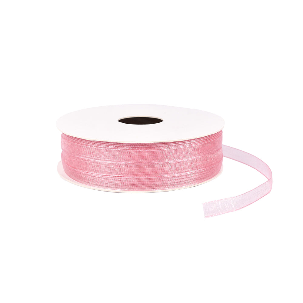 Organza Ribbon 'Old Rose'