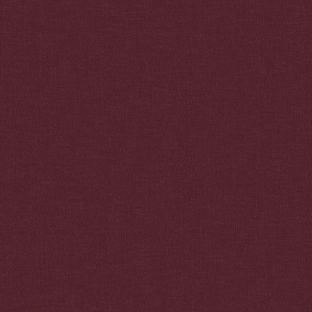 Unifarbener kastanienbrauner Buchleinenstoff von ☆ mit feiner Webstruktur, perfekt für Siebdruckanwendungen.