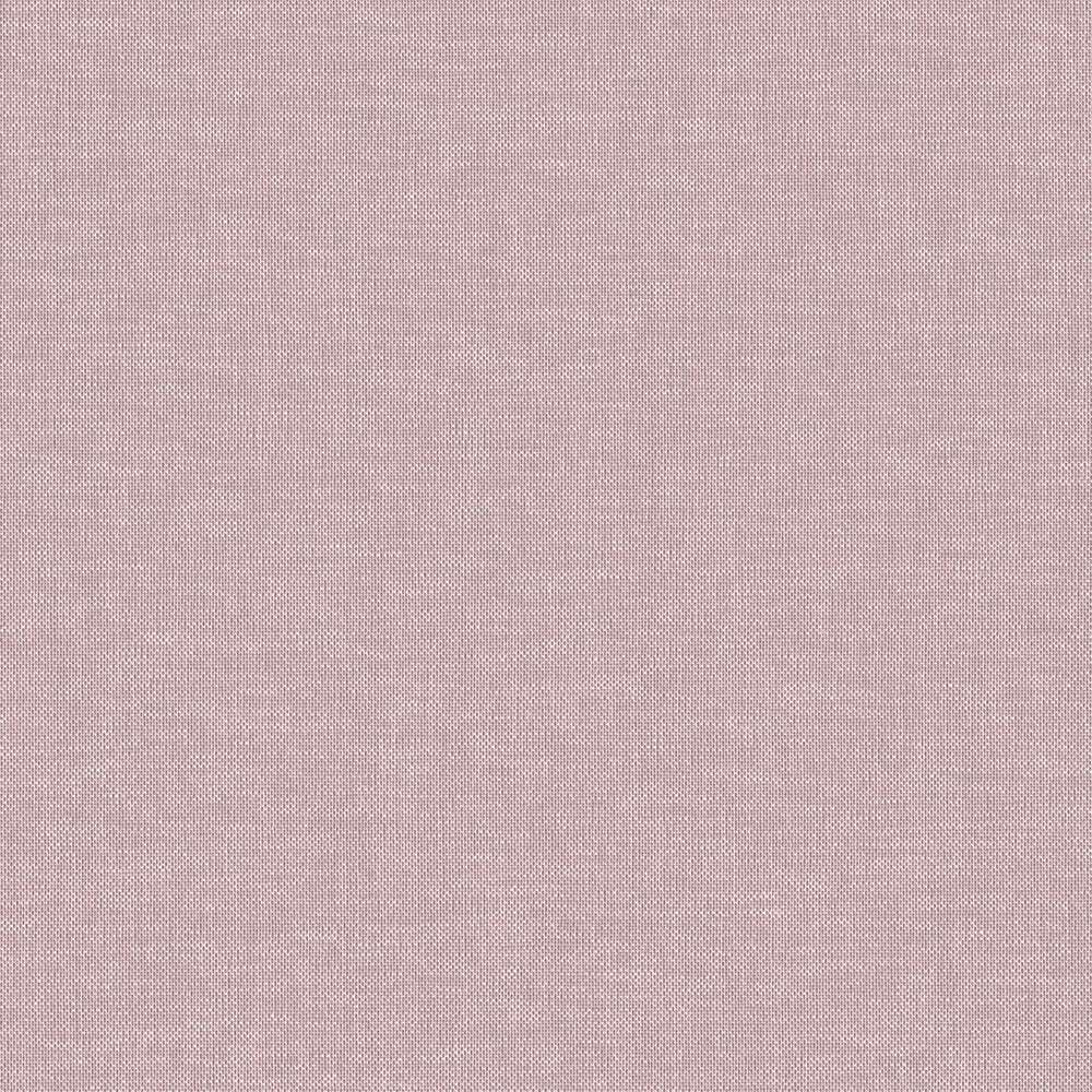 Der blassviolette Buchleinen-Stoff hat ein weiches, gleichmäßig gefärbtes Aussehen mit einer subtilen gewebten Struktur.