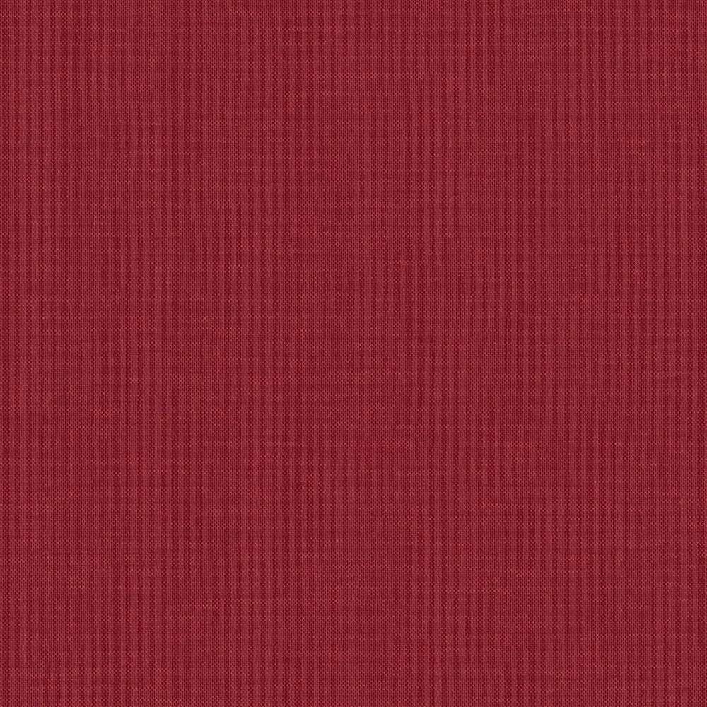 Eine Nahaufnahme des roten Buchleinen-Stoffes von ☆ mit einer subtilen gewebten Struktur - perfekt für Buchbinden und aus FCS-zertifizierten Materialien hergestellt.