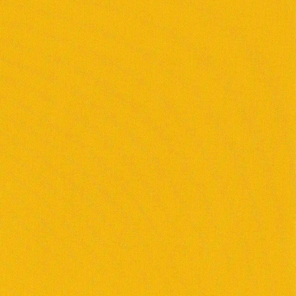 Einfarbiger, leuchtend gelber Hintergrund mit einer subtilen Textur, die an Viskose-Stoff erinnert und sich gleichmäßig über das gesamte Bild erstreckt. Marke: ☆.