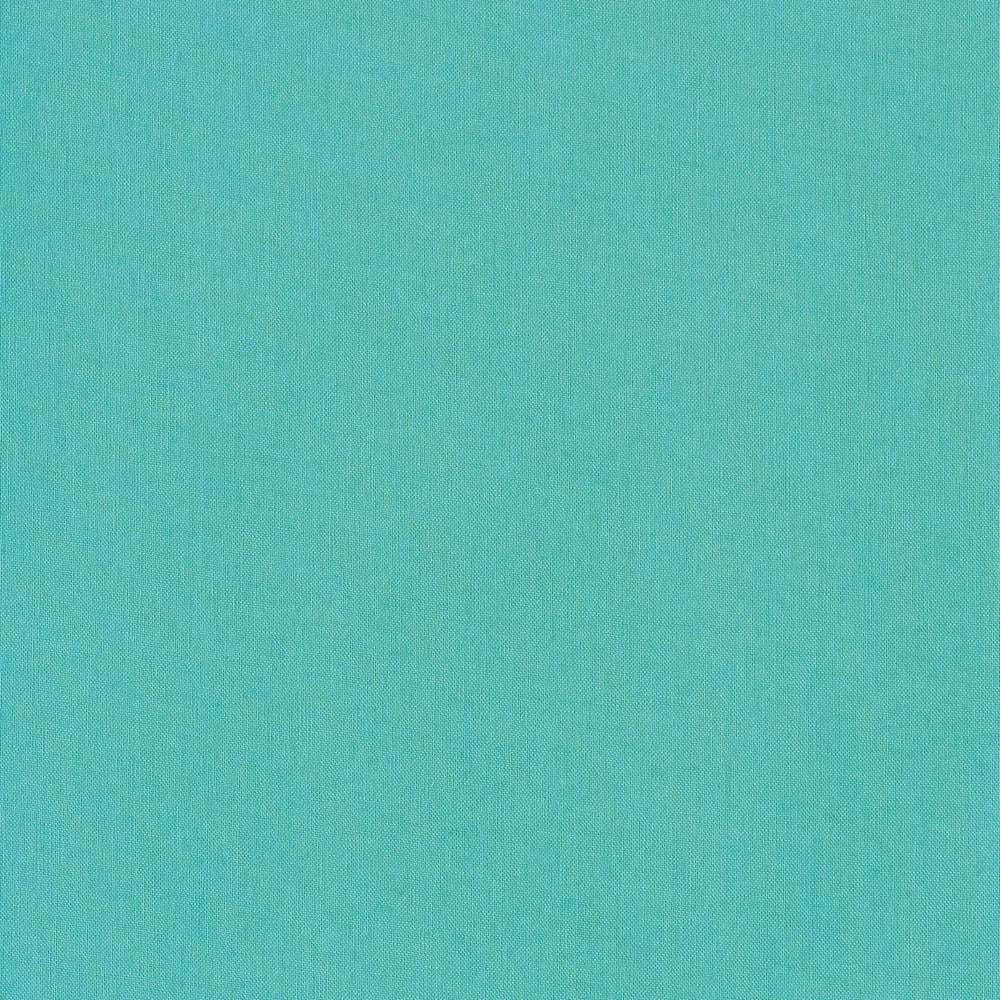 Ein strukturiertes türkisfarbenes Viskosegewebe von ☆ mit einem subtilen Webmuster und einer gleichmäßigen, durchgängigen Farbe.