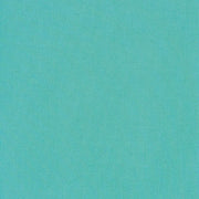Ein strukturiertes türkisfarbenes Viskosegewebe von ☆ mit einem subtilen Webmuster und einer gleichmäßigen, durchgängigen Farbe.