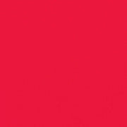 Ein kräftiger, leuchtend roter Hintergrund füllt das gesamte Bild aus und erinnert an den Offsetdruck auf hochwertigen Buchleinen. Es erscheinen keine Muster oder Objekte - nur reine Farbe aus ☆.