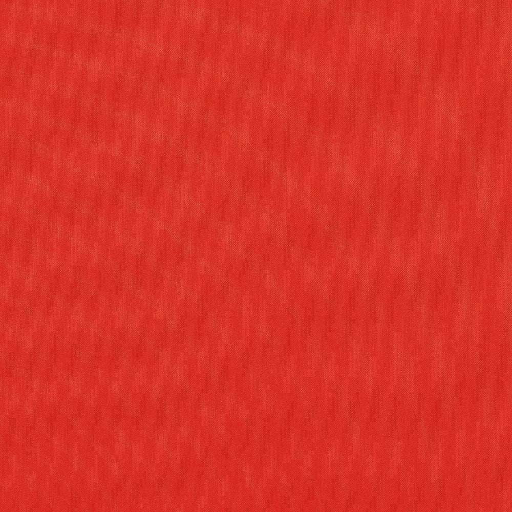 Der leuchtend rote, strukturierte Hintergrund zeichnet sich durch subtile konzentrische Linien und eine weiche, buchleinenartige Stoffoptik aus.