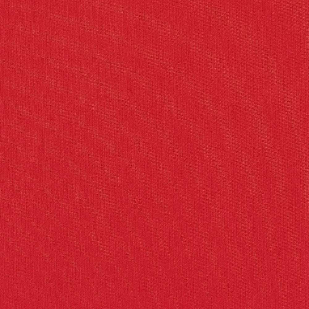 Leuchtend roter Viskosestoff von ☆ mit dezentem Strukturmuster, sichtbaren Webdetails und raffiniertem Finish.