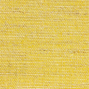 Nahaufnahme eines strukturierten gelben Gewebes von ☆, das ein von Buchleinen inspiriertes gitterartiges Muster aufweist.