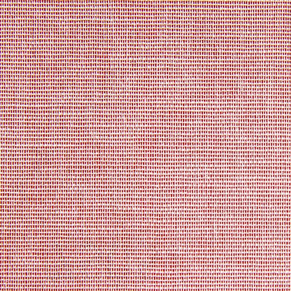 Nahaufnahme eines rosa Viskosegewebes von ☆ mit einem sich wiederholenden, gitterartigen Muster.