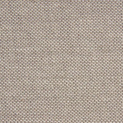 Nahaufnahme des beigefarbenen gewebten Buchleinenstoffs von ☆, hergestellt aus 100% Baumwolle, mit dichter und gleichmäßiger Struktur.