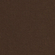 Nahaufnahme des braunen Buchleinen-Stoffes von ☆, bei dem die feinen Fäden und die detaillierte Bindung hervorgehoben werden, die für hochwertiges Viskosegewebe typisch sind.