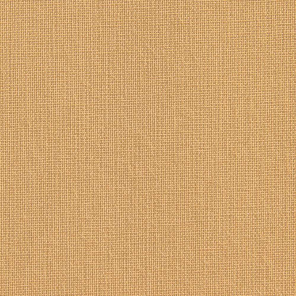 Nahaufnahme eines strukturierten hellbraunen Buchleinenstoffs von ☆, der sein sichtbares Webmuster zeigt.