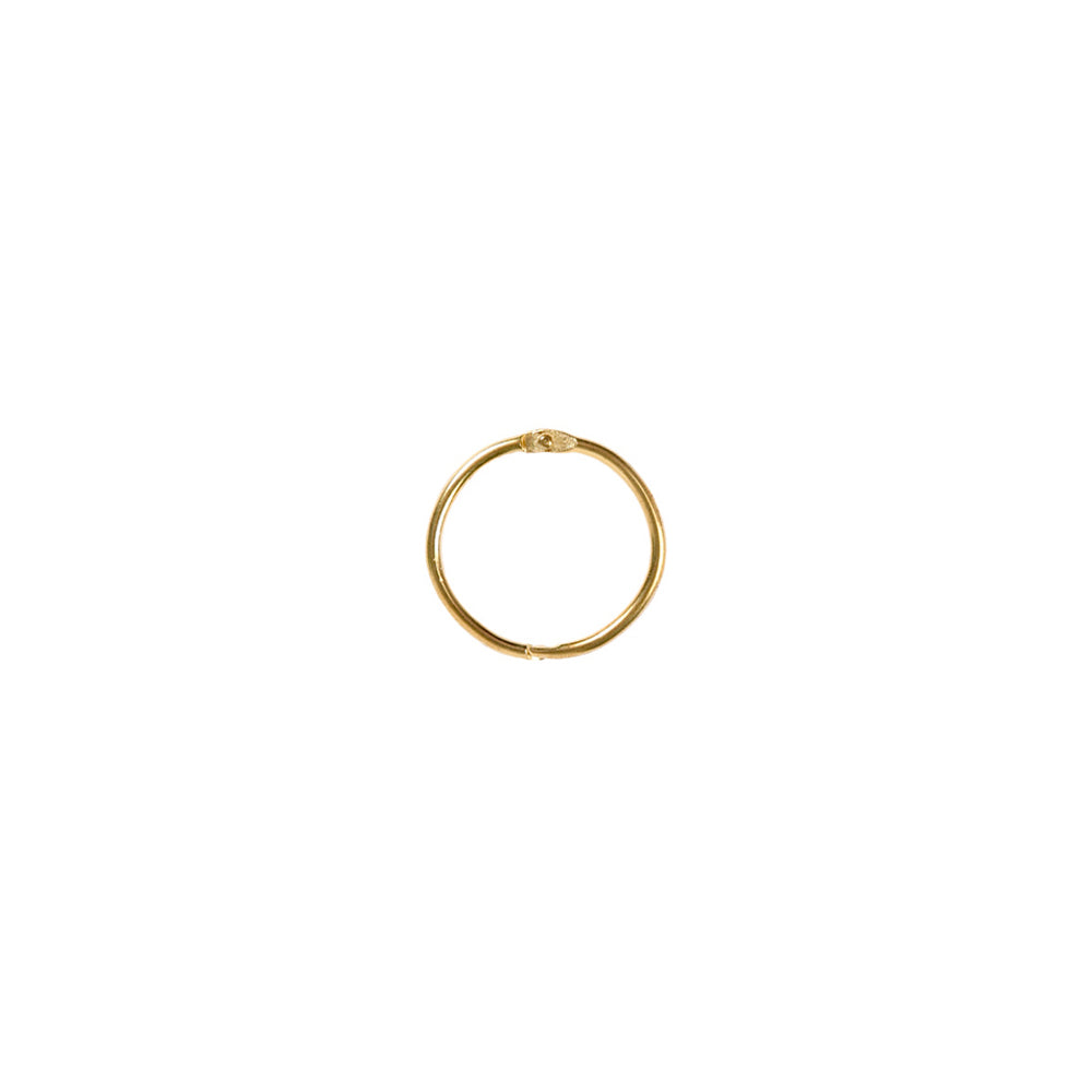 Buchsche Ringe Buchbindering 32 mm gold – alexandrarenke