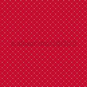 Roter Hintergrund mit einem sich wiederholenden Muster aus kleinen weißen Punkten in diagonalen Linien, inspiriert von Bucheinbandpapier - perfekt für kreatives Buchbinden oder um Ihren Projekten einen Hauch von erstklassigem Rot zu verleihen, von Alexandra Renke.