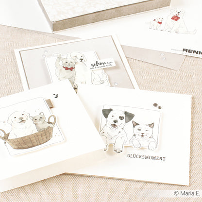 Bundle Designpapiere 'Pfotenfreunde'