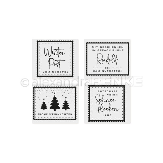 Bundle Embossingfolder 'Weihnachtliche Briefmarken'