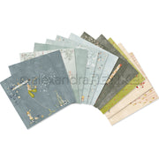 Die skurrilen, illustrierten Scrapbook-Papierbögen von Alexandra Renke in sanften Blau-, Grün- und Cremetönen sind ideal, um die Kreativität anzuregen oder Ihre Sammlungen zu bereichern.