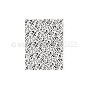 Dichtes, schwarzes Rankenmuster auf weißem Hintergrund, ideal, um mit einem Embossing Folder oder Cut & Emboss Folder eine Struktur zu erzeugen. Marke: Alexandra Renke.