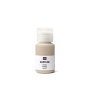 Kleine Flasche von Rico Design Acrylini hochpigmentierte Farbe in Pebble, perfekt für Holzengel. Inklusive weißem Etikett und Verschluss, damit Ihre Kreationen lichtecht und lebendig bleiben.