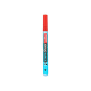 Hellblauer Acrylmarker Amsterdam mit roter Kappe, ideal für detaillierte Strichzeichnungen.