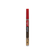 Roter Acrylmarker Amsterdam mit Farbe auf Wasserbasis.