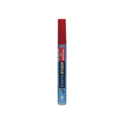 Amsterdam-Acrylmarker mit roter Kappe, mit einer Formel auf Wasserbasis.