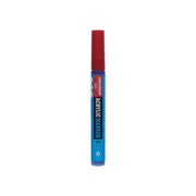 Blauer Amsterdam-Acrylmarker mit roter Kappe, ideal zum Setzen von Farbakzenten.