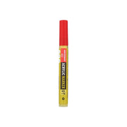 Gelber Acrylmarker von Amsterdam mit roter Kappe, ideal für Strichzeichnungen.