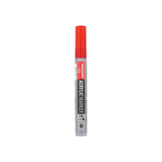 Neutralgrauer Acrylmarker Amsterdam mit roter Kappe, geeignet für Malarbeiten mit Farben auf Wasserbasis.