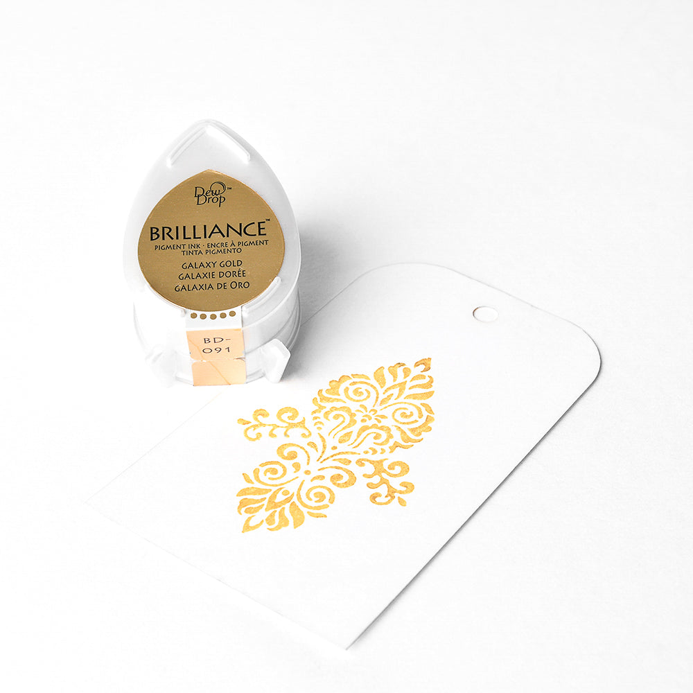 Dye inkpad Brilliance 'Galaxy Gold'