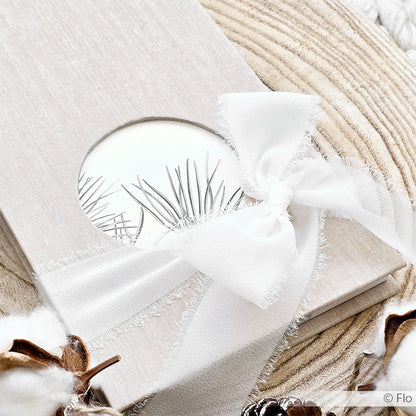 Chiffon Ribbon 'White'