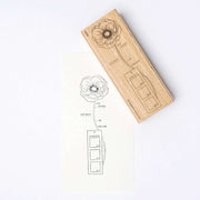 Der Alexandra Renke Anemonen-Stempel aus Holz und das Blumenpapier bieten elegante Blumenmotive mit beschrifteten Boxen und vereinen schönes Design und praktische Organisation in einem einzigartigen Schreibwaren-Set.