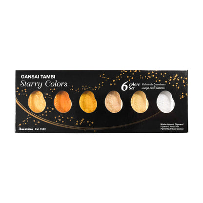 Gansai Tambi Aquarellfarbe 'Starry Colors Gold'