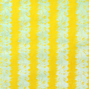 Vertikale gelbe Streifen und verstreute gelbe Markierungen auf hellblauem Nepalpapier ergeben ein einzigartiges abstraktes Muster - perfekt für Geschenkverpackungen oder Bucheinbände. Markenname: ☆.