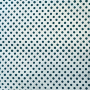 Gleichmäßig verteilte dunkelblaue Tupfen auf hellblauem Hintergrund von ☆-perfekt zum Einpacken von Geschenken oder für kreative Buchbindeprojekte.