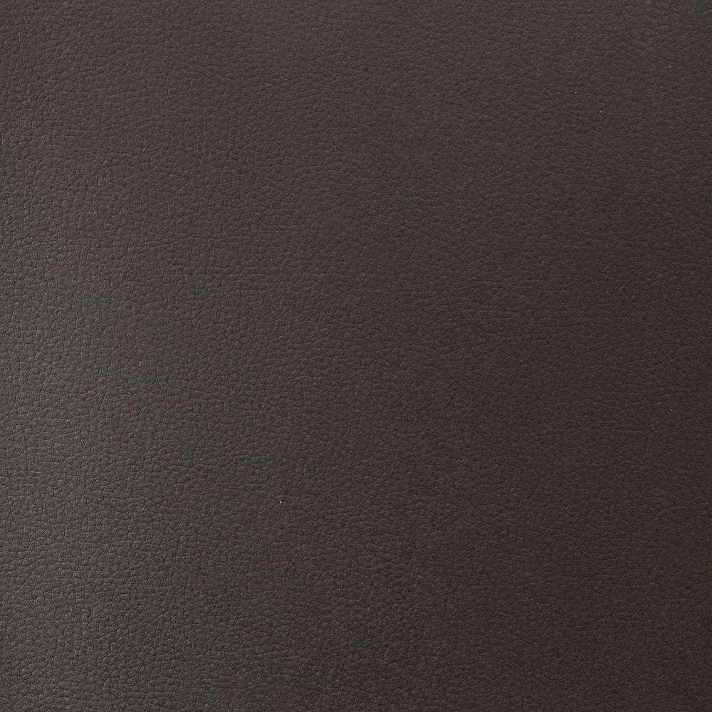Nahaufnahme der ☆ dunkelbraunen Ledertextur mit einem subtilen, feinen Narbenmuster, das an 3D-geprägtes Papier erinnert, das häufig in Bastelprojekten verwendet wird.
