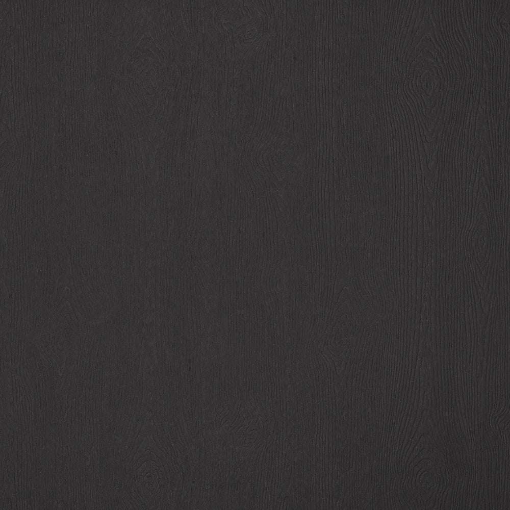 Dunkelschwarze Holzoberfläche mit dezenter Maserung, die an hochwertiges Holzoptik Papier von ☆ erinnert.